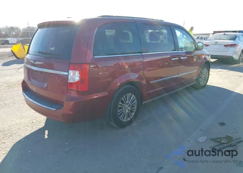 2013 Chrysler Town & Country Touring-L z USA, uszkodzony, nr VIN 2C4RC1CGXDR711942